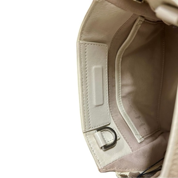 Halston Heritage Crossbody Bag – Dark Bone (Italian Leather, NWT)